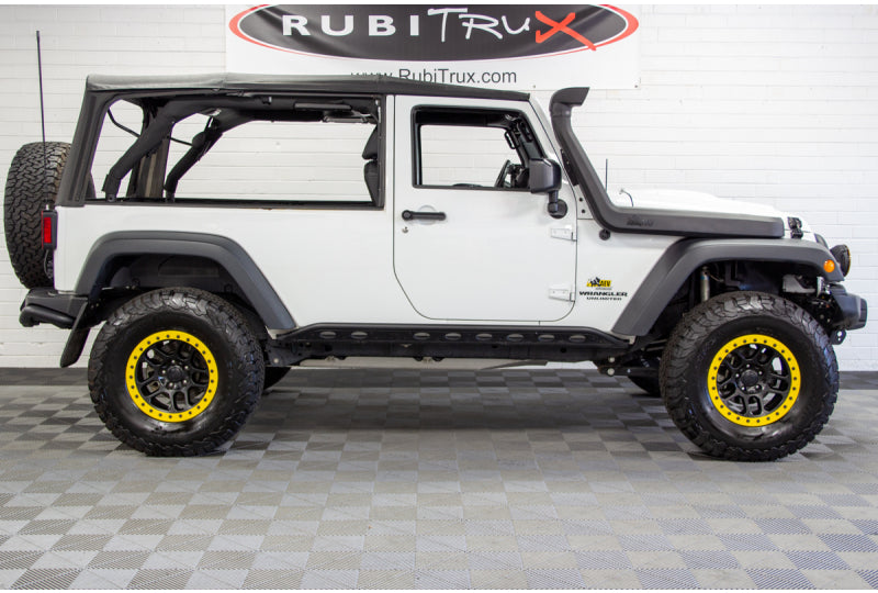 2016 Jeep Wrangler Rubicon Unlimited Custom 2 Door White - SOLD