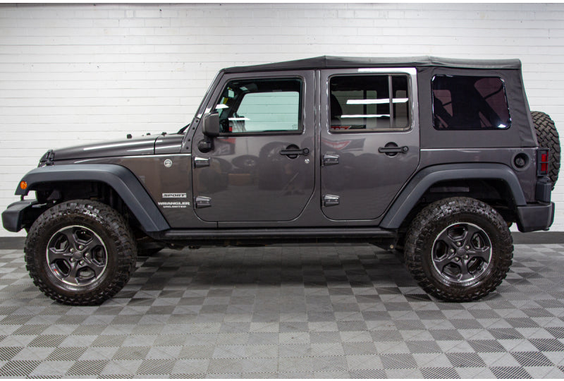 2016 Jeep Wrangler JK Unlimited Sport S Granite Crystal - SOLD
