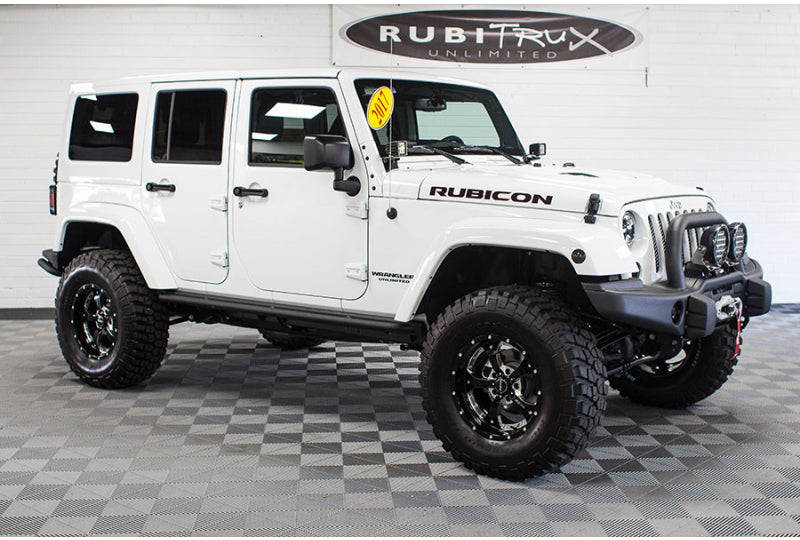 2017 Jeep Wrangler Rubicon Hard Rock Unlimited White - SOLD