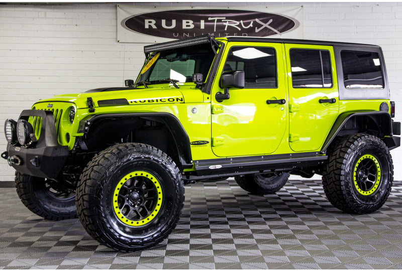 2017 Jeep Wrangler Rubicon Unlimited Hyper Green - SOLD
