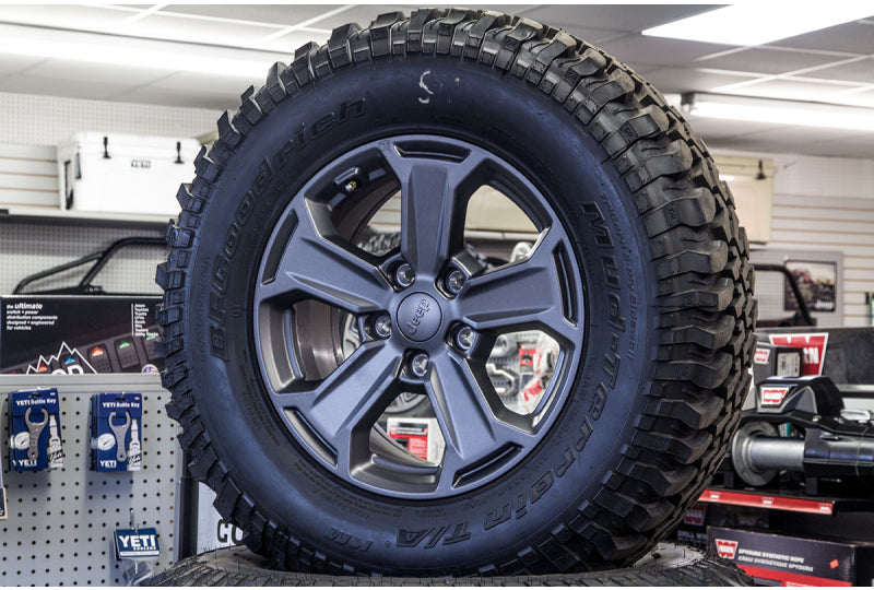2018 Jeep Wrangler Rubicon Recon Wheels and Tires