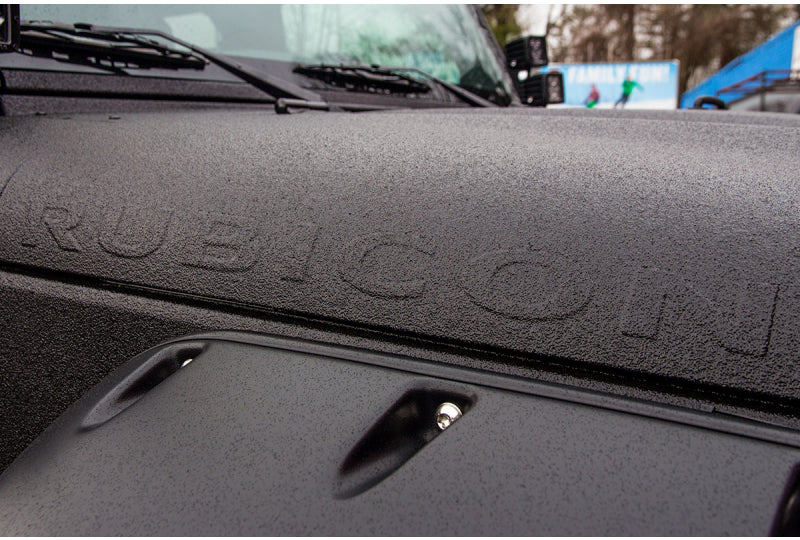 Raised Rubicon Lettering