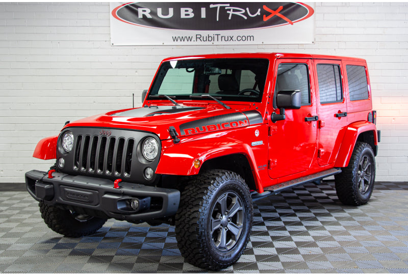 2017 Jeep Wrangler Rubicon Recon Unlimited Firecracker Red - SOLD