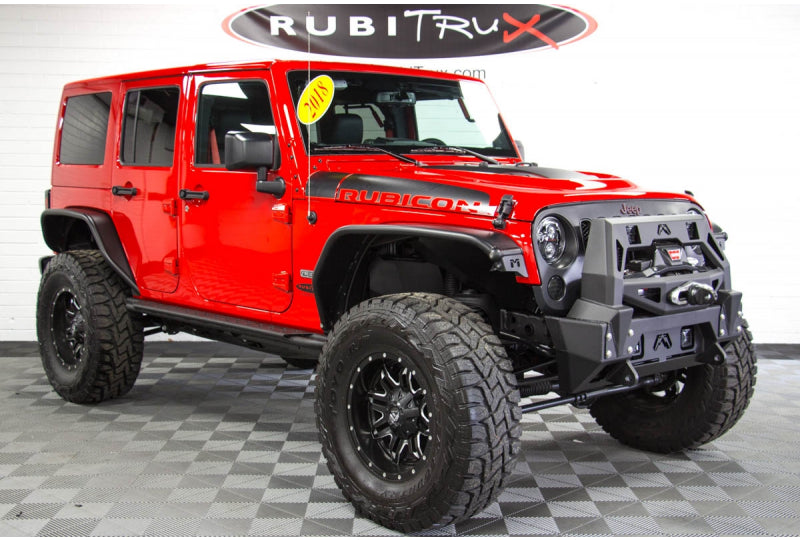 2018 Jeep Wrangler Rubicon Recon Unlimited Red – RubiTrux