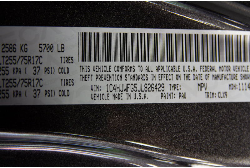 2018 Jeep Wrangler Unlimited Rubicon Recon Granite Crystal - SOLD