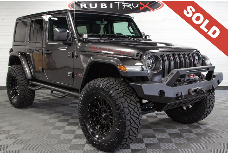 2018 Jeep Wrangler Rubicon Unlimited JL Granite Crystal Metallic - SOLD