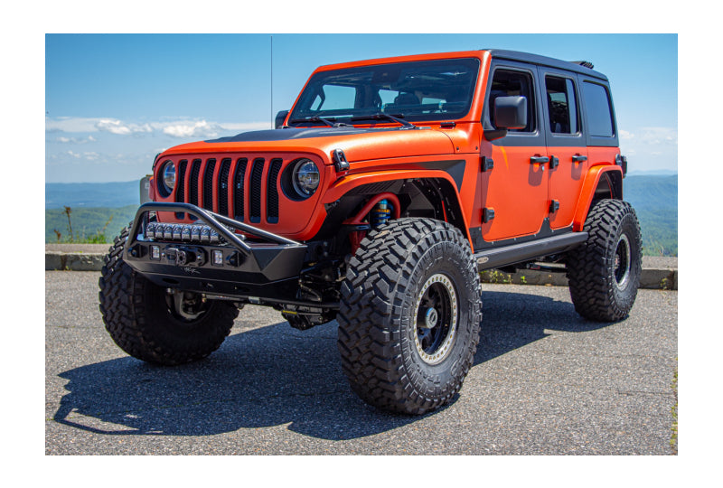 2019 Jeep Wrangler Unlimited Rubicon JL Hellcat Line-X Orange & Black - SOLD