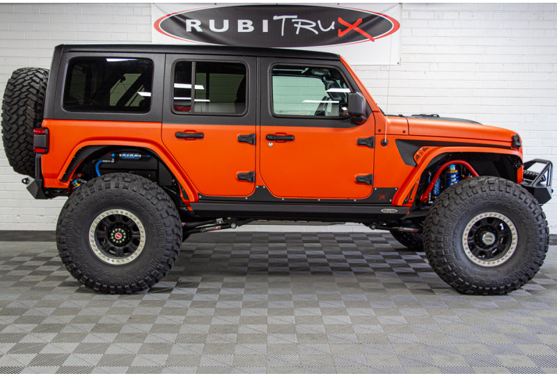 2019 Jeep Wrangler Unlimited Rubicon JL Hellcat Line-X Orange & Black - SOLD