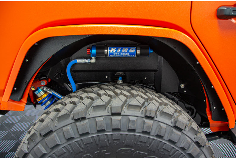 2019 Jeep Wrangler Unlimited Rubicon JL Hellcat Line-X Orange & Black - SOLD