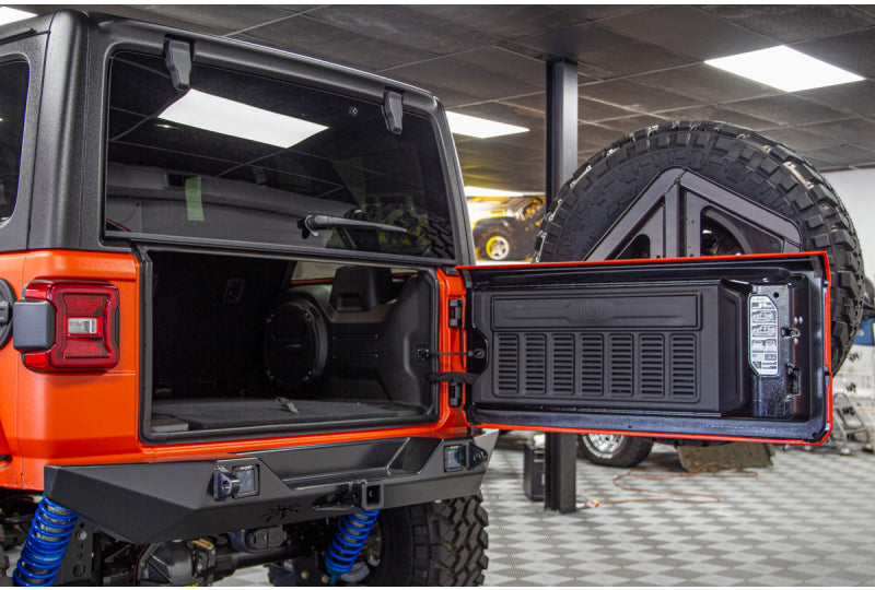 2019 Jeep Wrangler Unlimited Rubicon JL Hellcat Line-X Orange & Black - SOLD