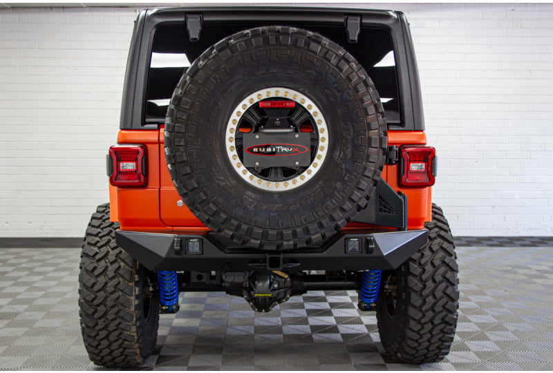 2019 Jeep Wrangler Unlimited Rubicon JL Hellcat Line-X Orange & Black - SOLD