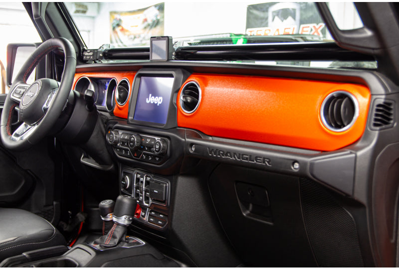 2019 Jeep Wrangler Unlimited Rubicon JL Hellcat Line-X Orange & Black - SOLD