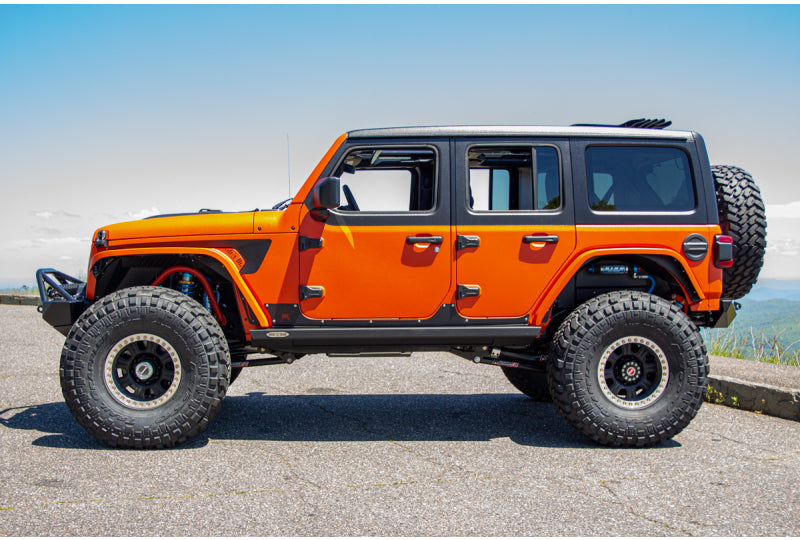 2019 Jeep Wrangler Unlimited Rubicon JL Hellcat Line-X Orange & Black - SOLD