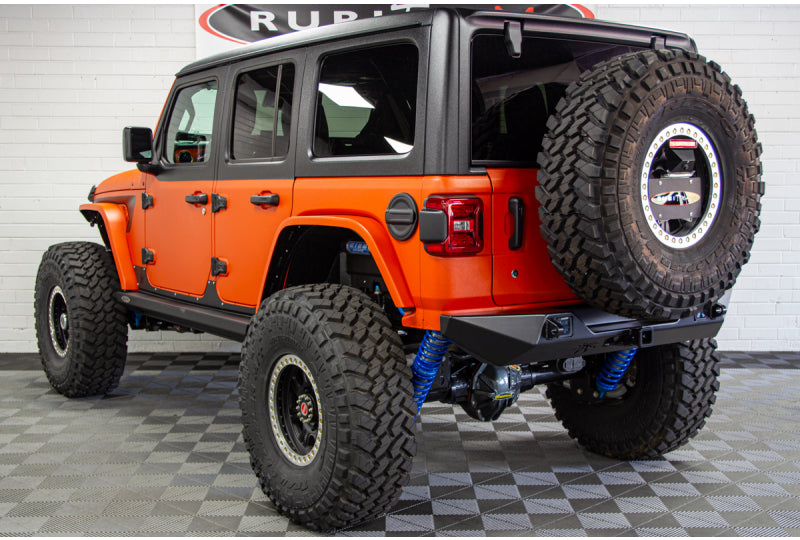 2019 Jeep Wrangler Unlimited Rubicon JL Hellcat Line-X Orange & Black - SOLD