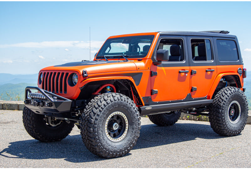 2019 Jeep Wrangler Unlimited Rubicon JL Hellcat Line-X Orange & Black - SOLD