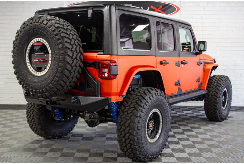 2019 Jeep Wrangler Unlimited Rubicon JL Hellcat Line-X Orange & Black - SOLD