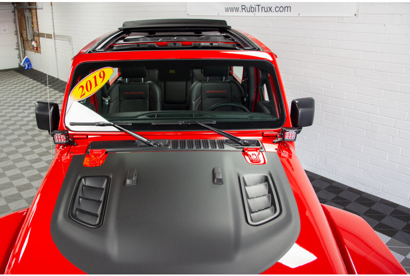 RubiTrux Custom Hood Decal