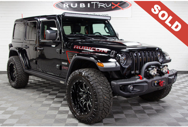 2020 Jeep Wrangler JL Unlimited Rubicon Recon Black - SOLD