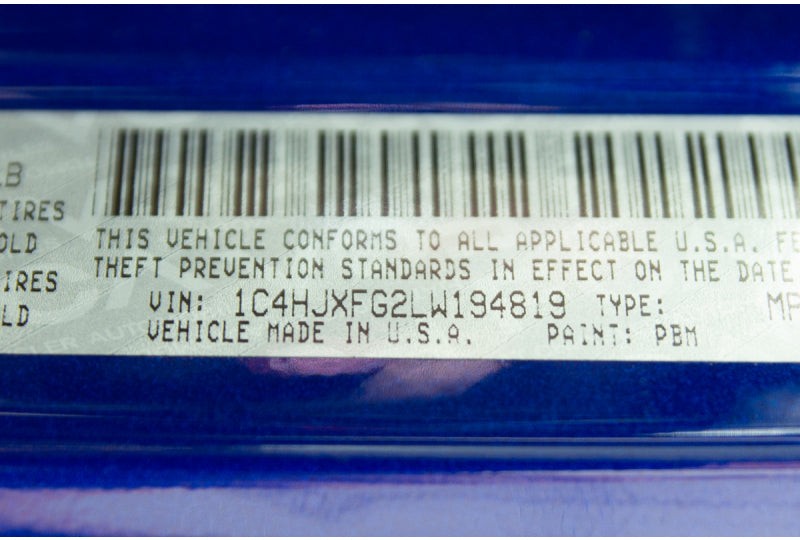 2020 Jeep Wrangler JL Unlimited Rubicon HEMI Ocean Blue - SOLD