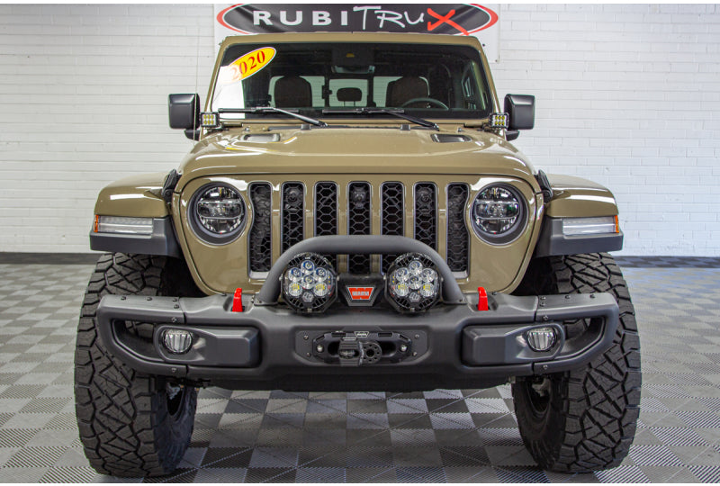 Maximus-3 SLP Hoop, Black; Wrangler JL & Gladiator JT w/ Steel Bumper Group