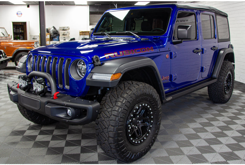 Maximus-3 SLP Hoop, Black; Wrangler JL & Gladiator JT w/ Steel Bumper Group