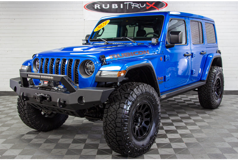 2021 Jeep Wrangler JL Unlimited Rubicon Hydro Blue - SOLD