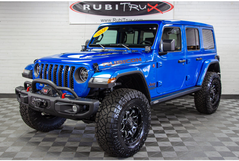 2021 Jeep Wrangler JL Unlimited Rubicon Hydro Blue- SOLD