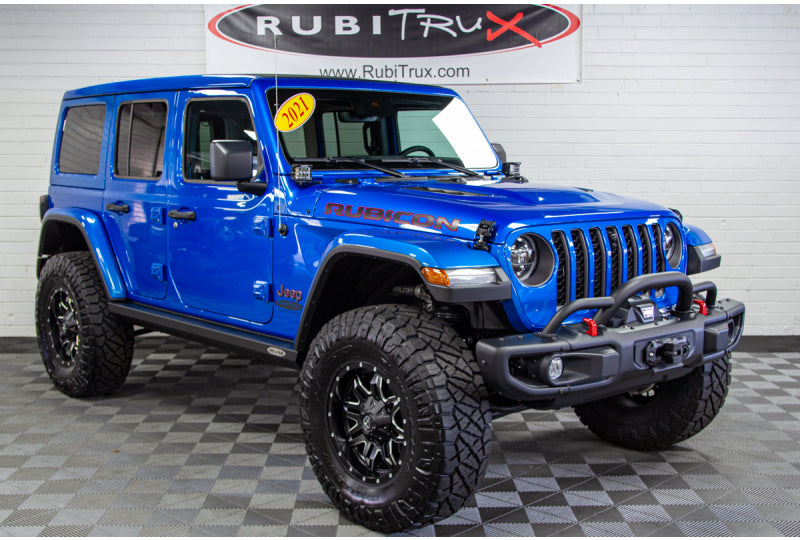 2021 Jeep Wrangler JL Unlimited Rubicon Hydro Blue- SOLD