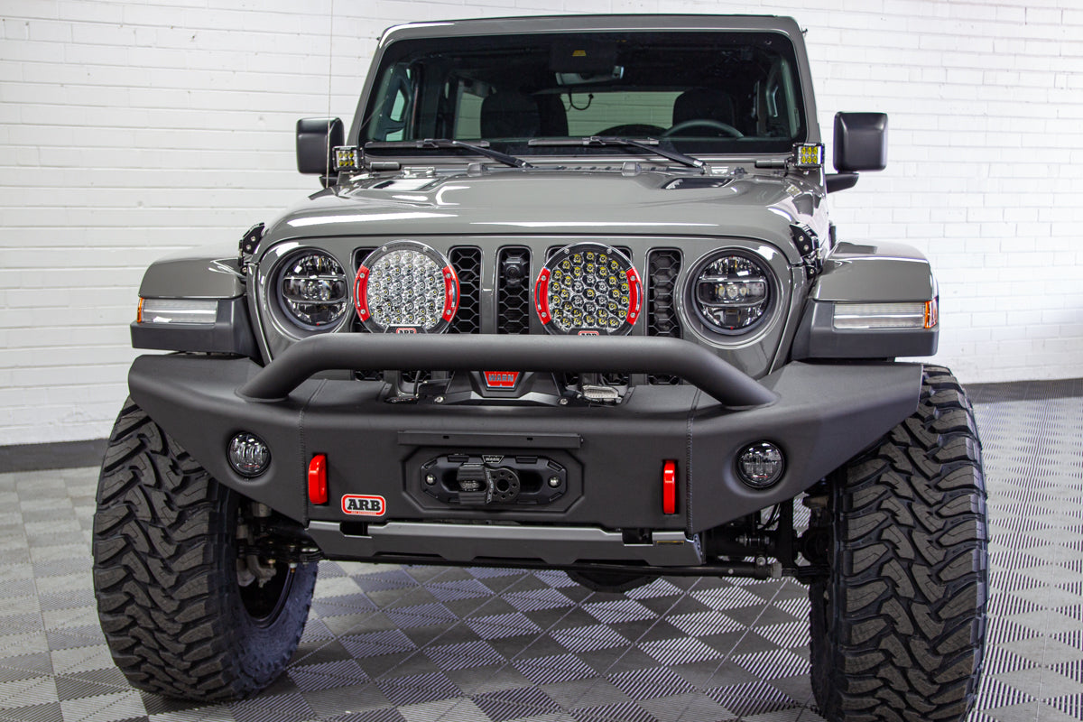 ARB 3450460 Front Bondi Deluxe Winch Bumper; Wrangler JL & Gladiator JT