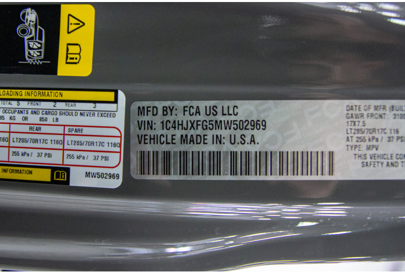 2021 Jeep Wrangler Unlimited Rubicon JL Sting Gray - SOLD