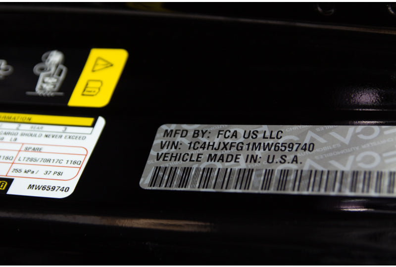 2021 Jeep Wrangler JL Unlimited Rubicon Black - SOLD