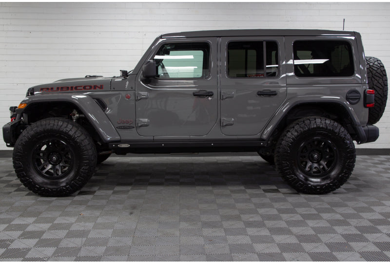 2021 custom lifted jeep wrangler jlur unlimited jl rubicon sting gray drive side