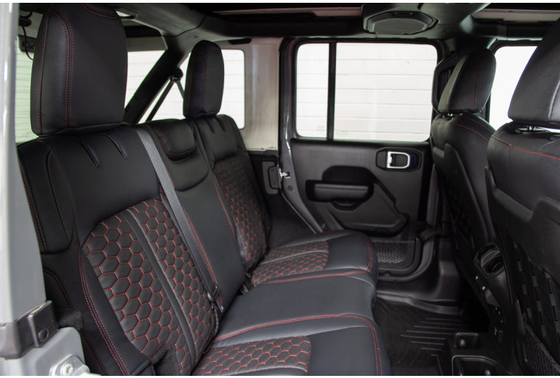 2021 custom lifted jeep wrangler jlur unlimited jl rubicon sting gray rear seats