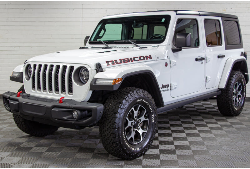 2021 Jeep Wrangler JL Unlimited Rubicon Bright White - SOLD