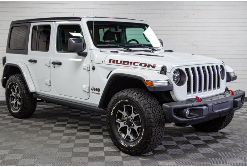 2021 Jeep Wrangler JL Unlimited Rubicon Bright White - SOLD