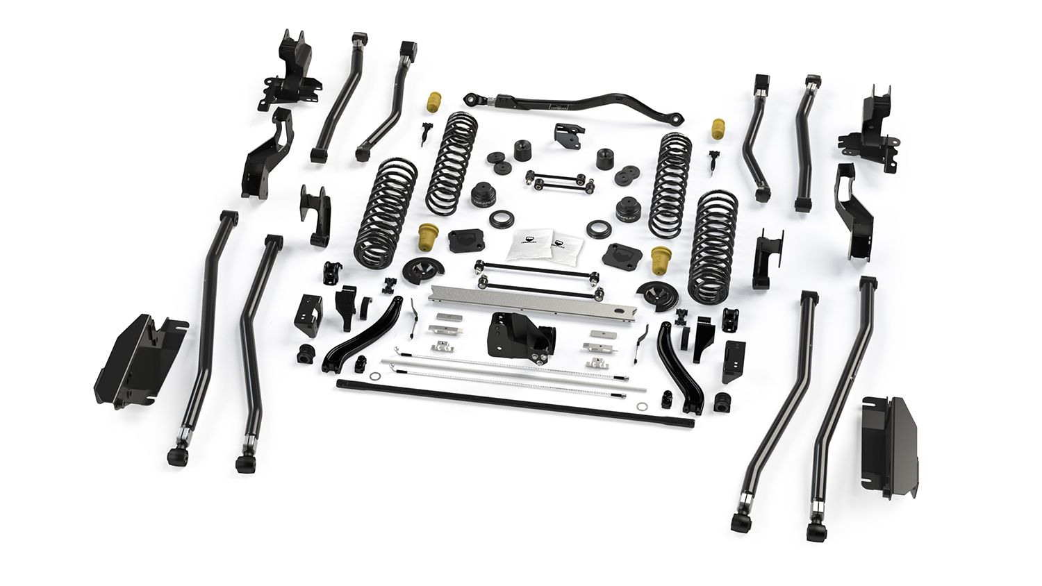 TeraFlex 2023100 3.5 Alpine CT3 Long Arm Lift Kit w/o Shocks; Gladiator JT