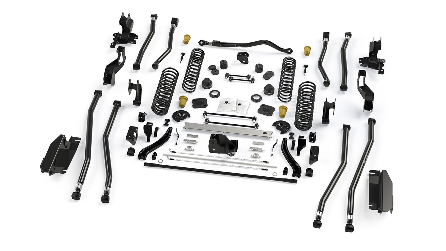 TeraFlex 2024000 4.5 Alpine CT4 Long Arm Lift Kit w/o Shocks; Gladiator JT