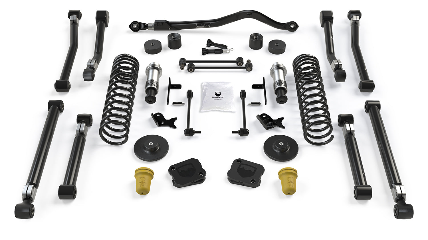 20-Up Jeep Gladiator 2.5 Inch Alpine RT2 Short Arm Suspension System No Shocks TeraFlex