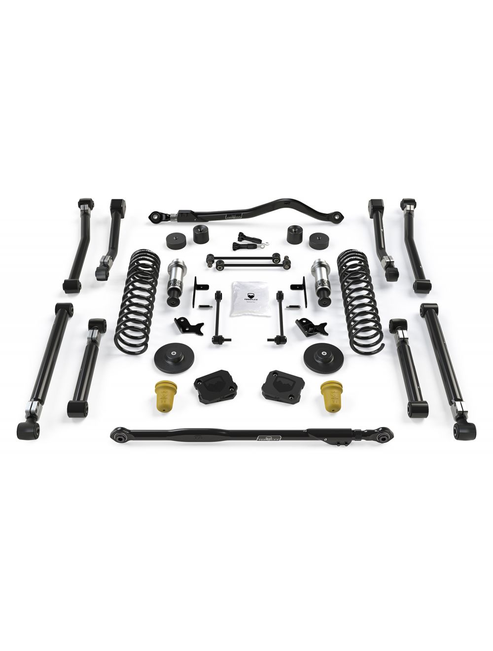 20-Up Jeep Gladiator 2.5 Inch Alpine RT2 Short Arm Suspension System No Shocks TeraFlex