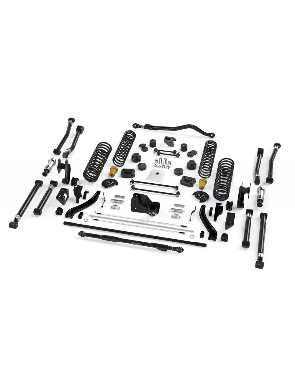 20-Up Jeep Gladiator 3.5 Inch Alpine RT3 Short Arm Extended-Travel Suspension System No Shocks TeraFlex