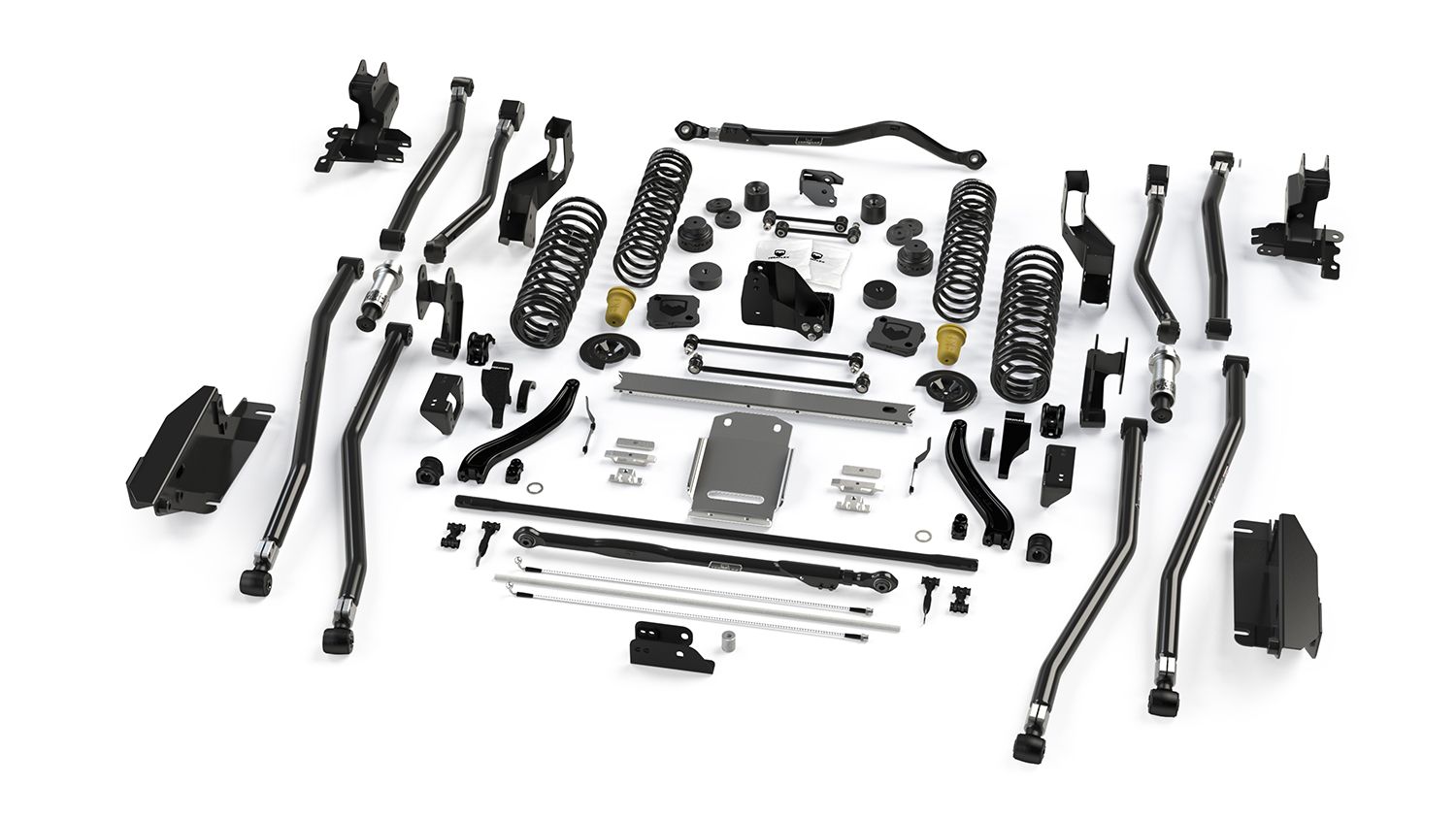 TeraFlex 2033100 3.5 Alpine RT3 Long Arm Lift Kit w/o Shocks; Gladiator JT