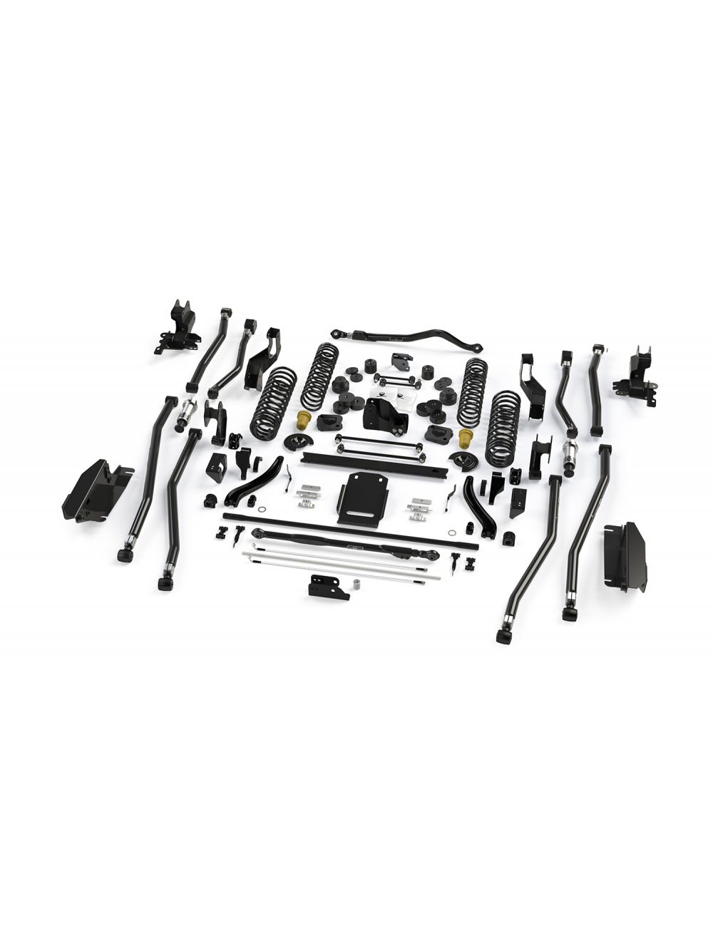 20-Up Jeep Gladiator 4.5 Inch Alpine RT4 Long Arm Extended-Travel Suspension System No Shocks TeraFlex