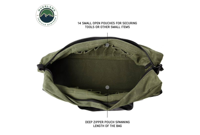 OVS Small Duffle - #16 Waxed Canvas, Straps