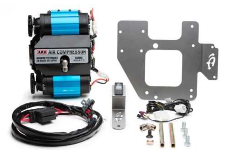 OVS JK Compressor Mount Kit - Engine, ARB & EGOI II, Gray