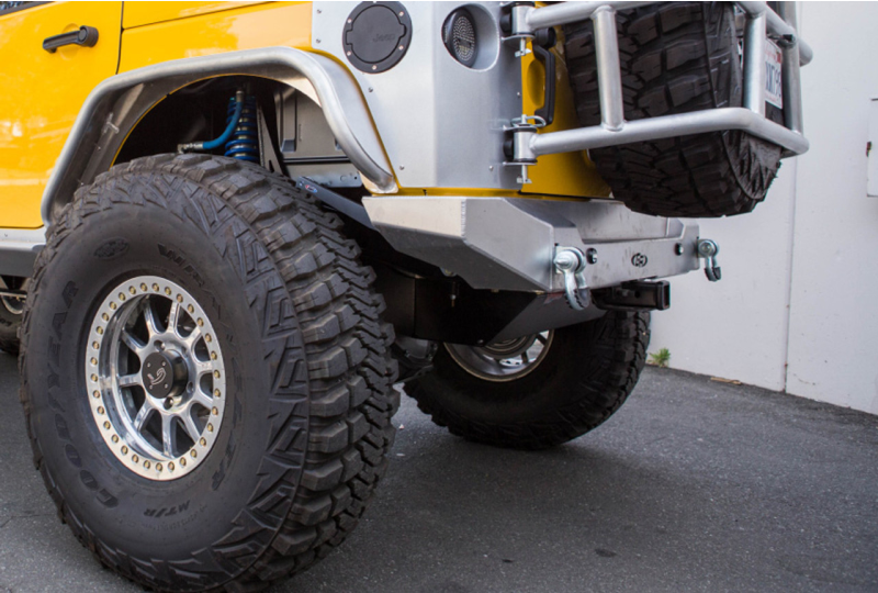 GenRight 25 Gal Single Gas Tank & Steel Skid Plate; Wrangler JK/JKU