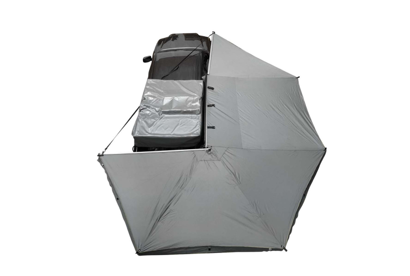 OVS HD Nomadic 270 Awning - Passenger, Grey/Green