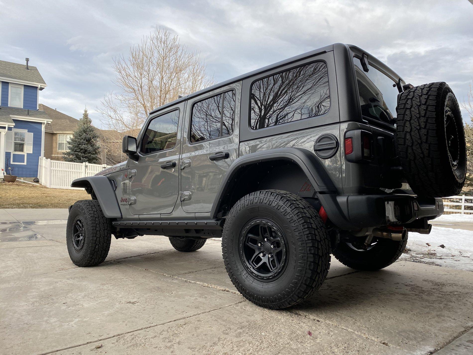 AEV Borah DualSport Wheel | Satin Black; Wrangler JL, Gladiator JT