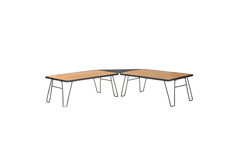 OVS Kick It Camp Table - Wood Base & Storage Bag