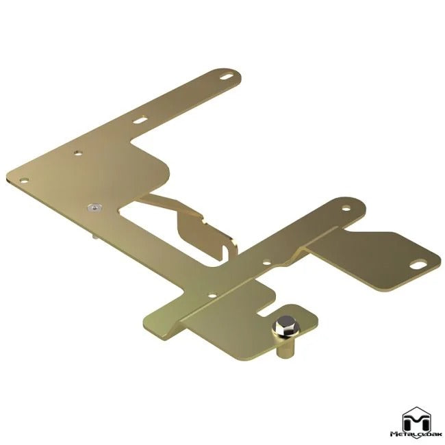 MetalCloak 3152 ARB Twin Compressor Mounting Kit; '07-'18 Wrangler JK