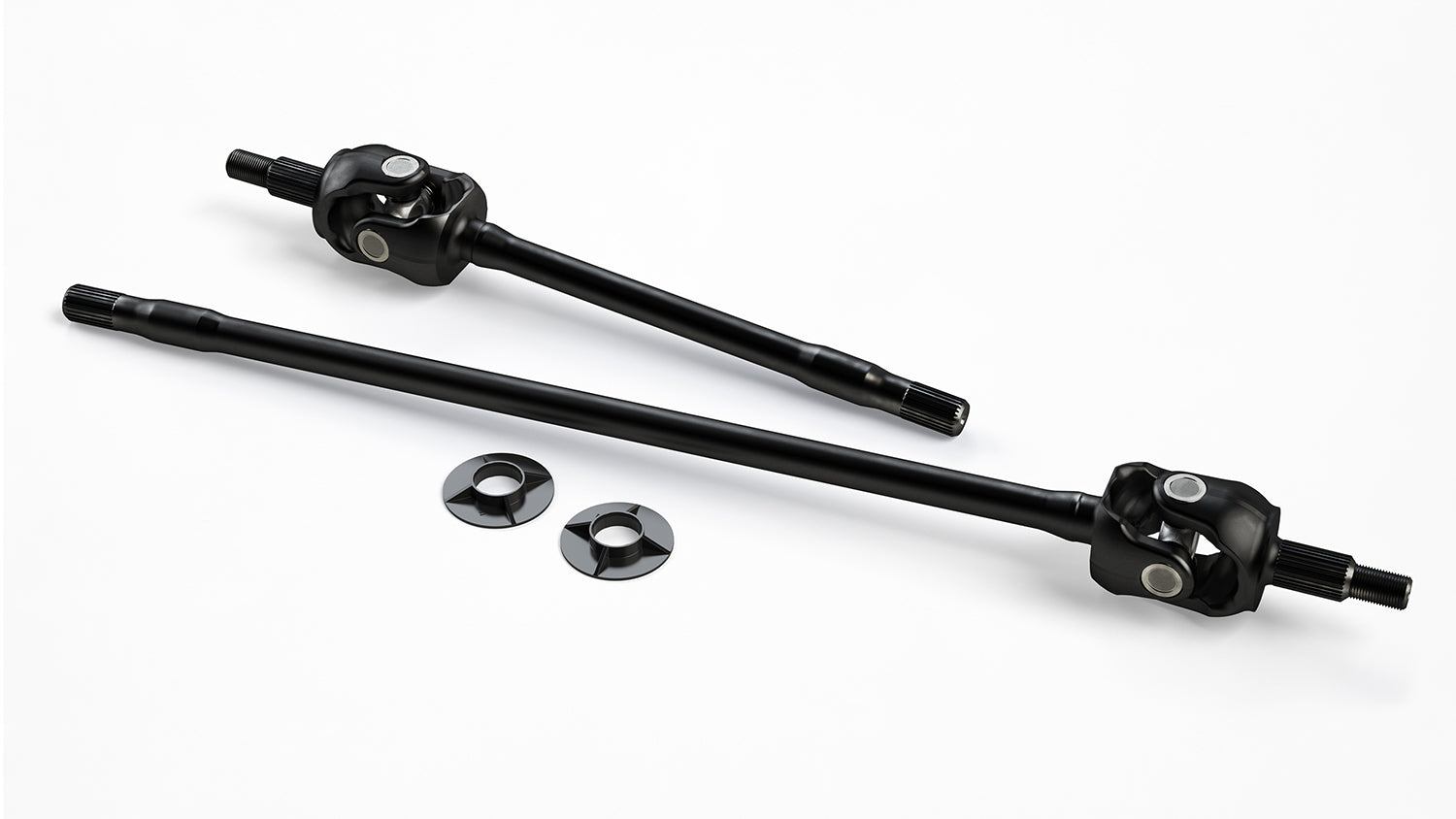 07-18 Wrangler JK Tera30 HD Front Axle Shaft Kit w/ Outer Stubs & U-Joints 30-Spline TeraFlex
